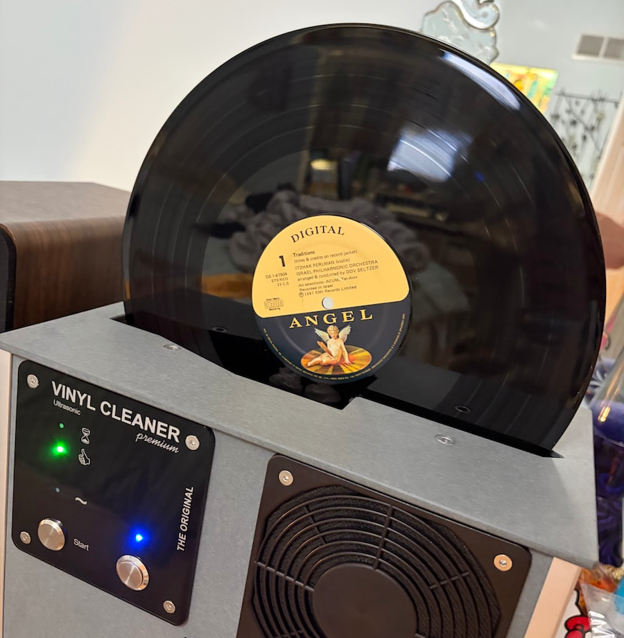 Audio Desk Systeme Glass Vinyl Record Cleaner Premium Finished Cleaning