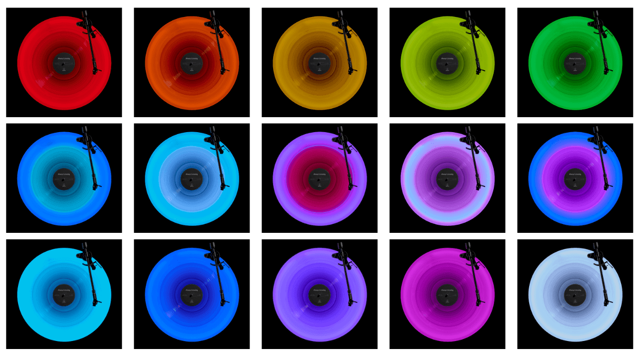 Audio-Technica Hotaru Turntable Colors