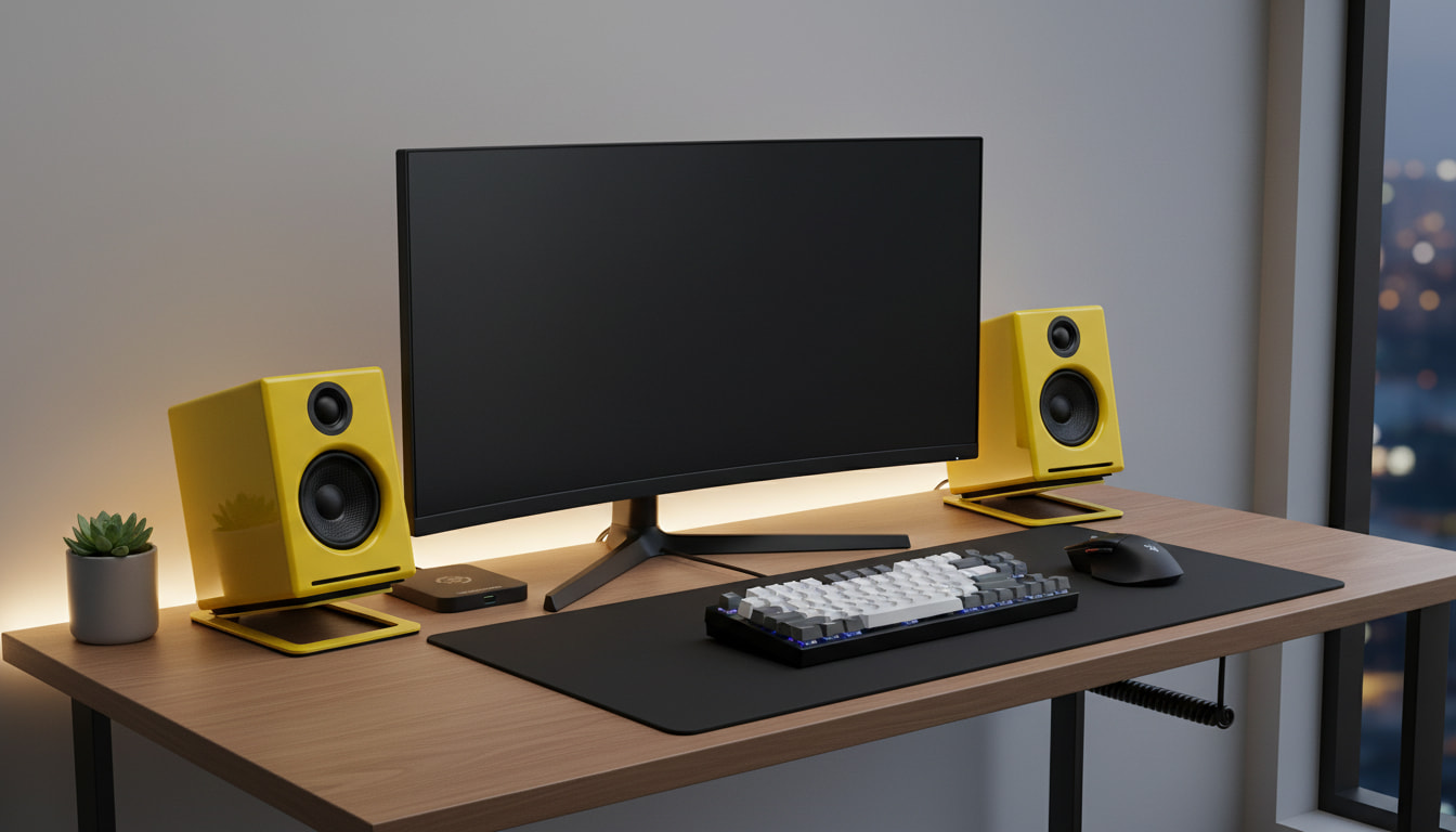 audioengine-a2-plus-gen3-speakers-yellow-desktop