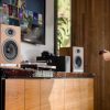 Audioengine Wireless Speakers with Bluetooth Turntable