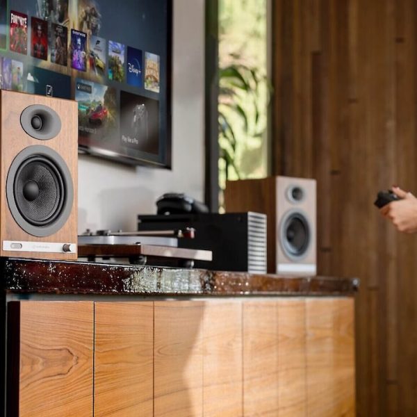 Audioengine Wireless Speakers with Bluetooth Turntable
