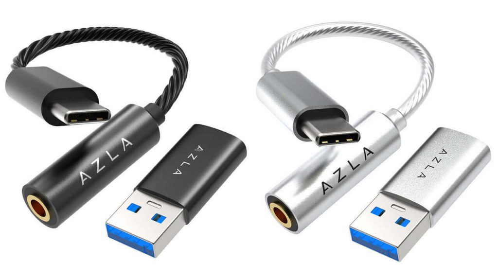 AZLA A100 Dongle DACS in black and silver