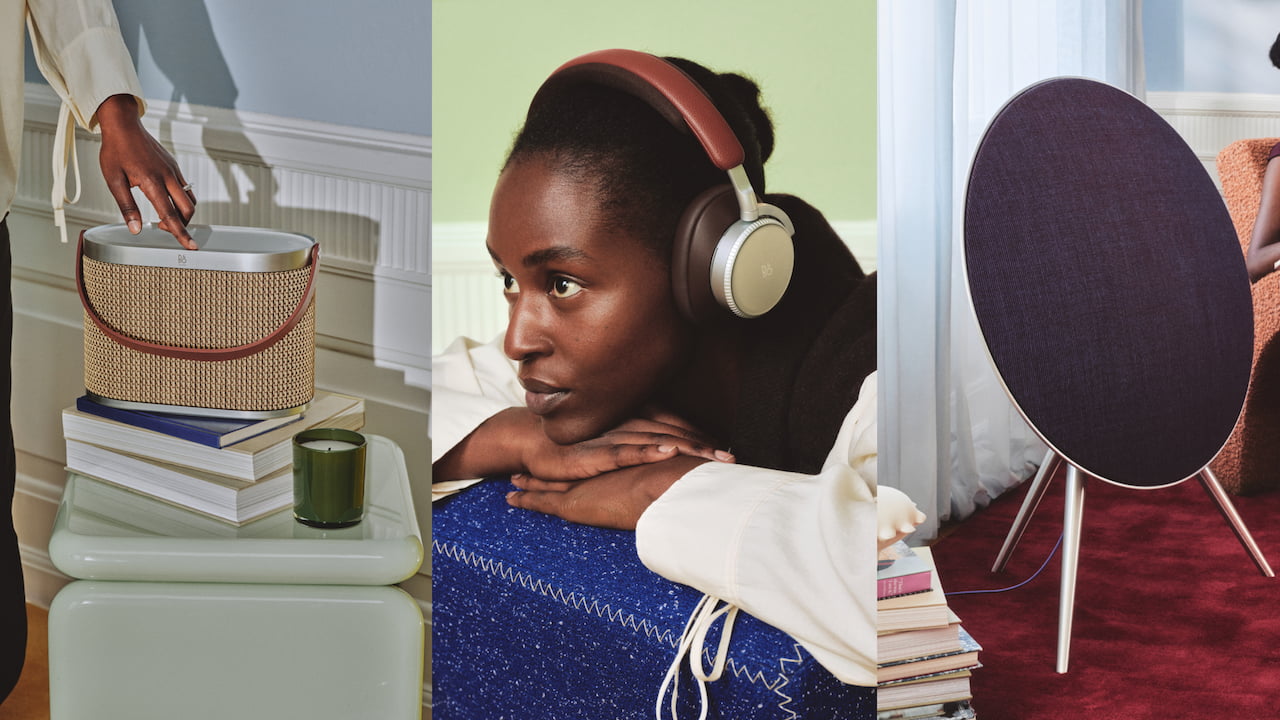 Bang & Olufsen Centennial Collection includes Beosound A5 / A9 and Beoplay H100