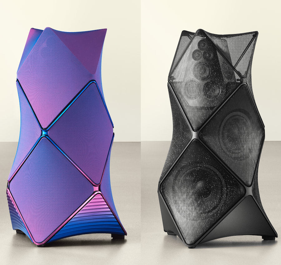 Bang & Olufsen Beolab 90 Mirage and Phantom Loudspeakers with top covered
