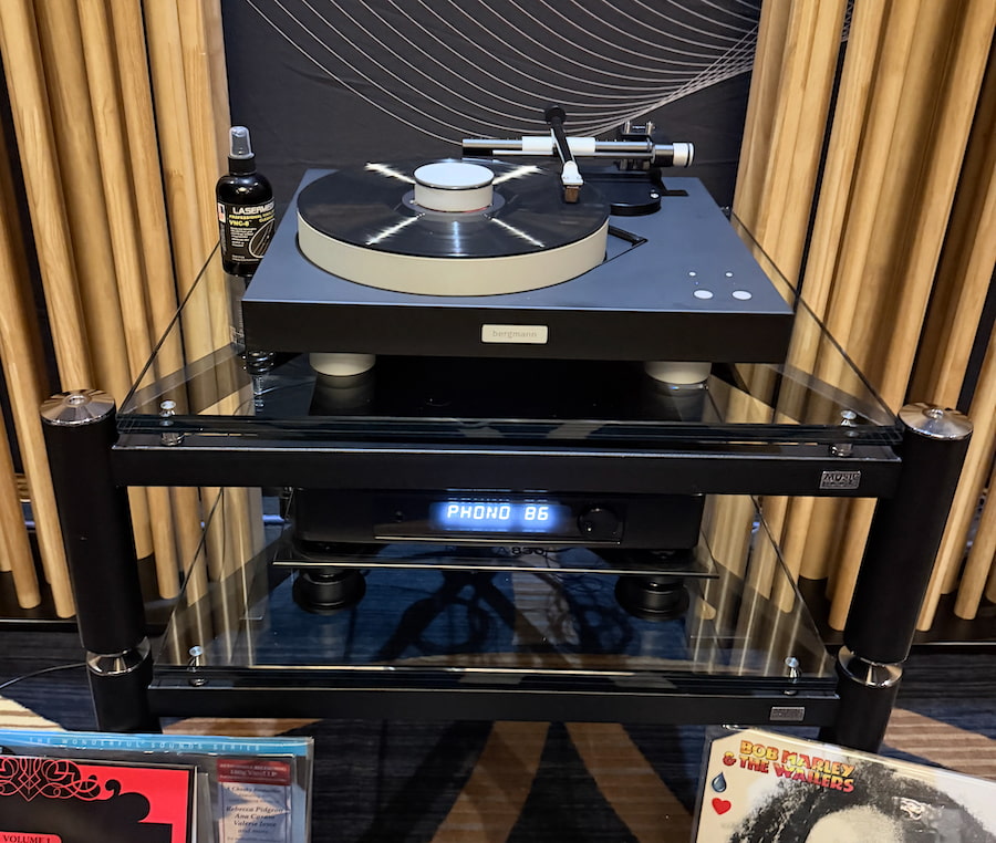 Bergmann Magne Airbearing Turntable at T.H.E. Vegas 2026