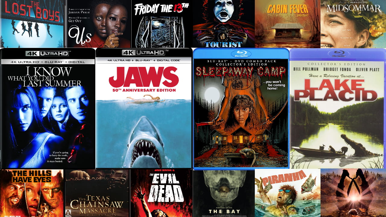 Best Summer Horror Movies on Blu-ray 4K UHD