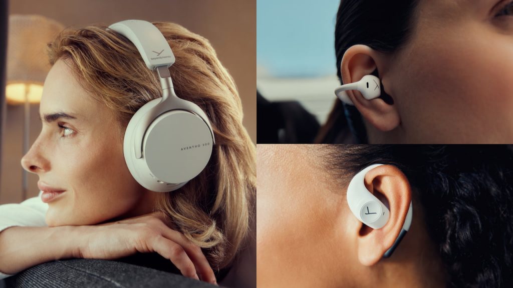beyerdynamic Aventho 200, Amiron 200 and Amiron Zero in white lifestyle