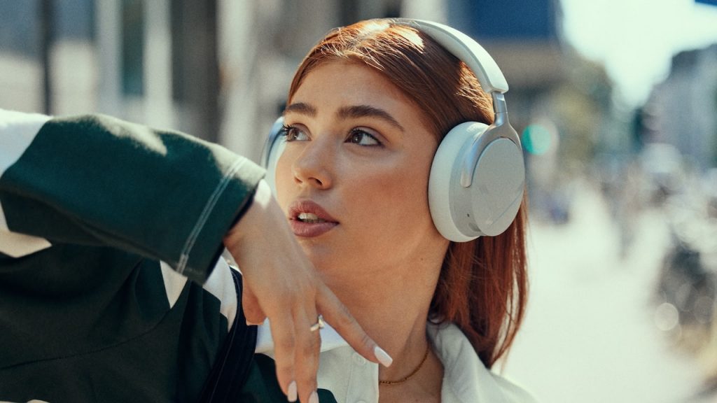 2026 Beyerdynamic AVENTHO Y Wireless Headphones in white lifestyle