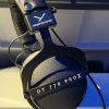 beyerdynamic DT 770 Pro X Headphones on Plane Tray Table