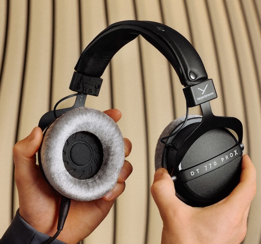 Beyerdynamic DT 770 Pro X Closed-back Studio Headphones Interior Earpads