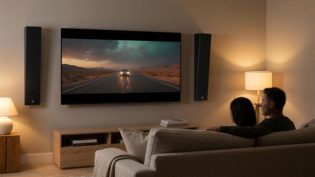 Bic OWT65 On-Wall Speakers Vertical