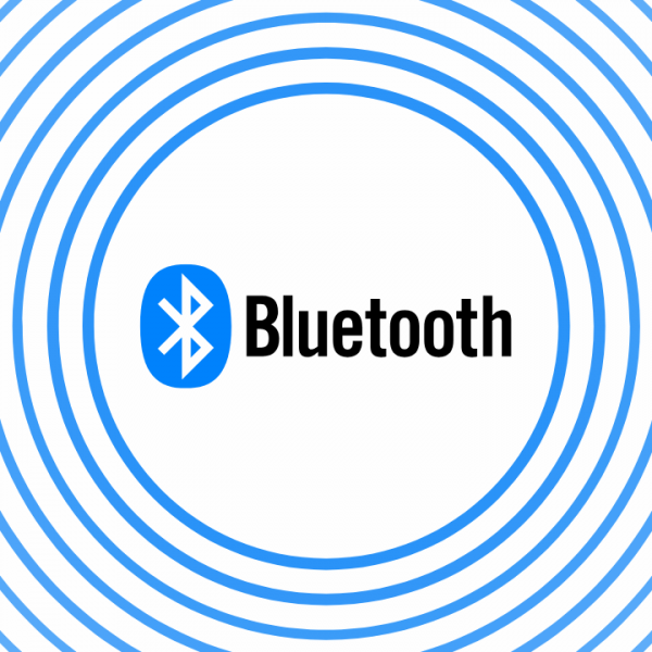 Bluetooth Logo Radiating
