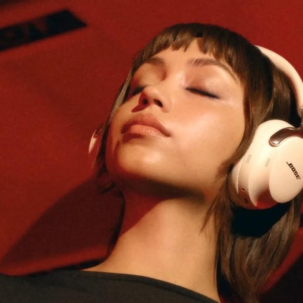 Bose QuietComfort Ultra Headphones 2nd Gen White Lifestyle