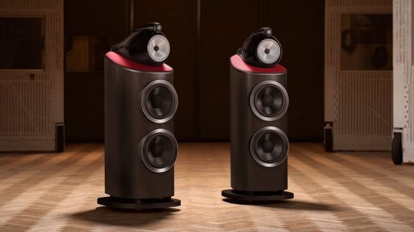 Bowers & Wilkins 801 Abbey Road Limited Edition Loudspeakers Pair Front Angle