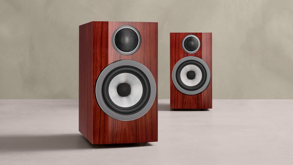 Bowers & Wilkins 707 Prestige Edition Speakers Pair in Santos Gloss Front