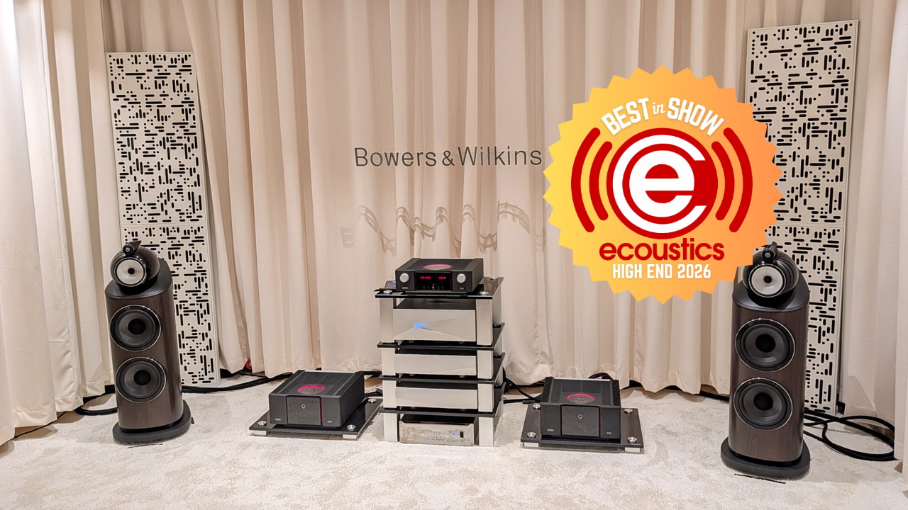 Bowers & Wilkins 801 Diamond D5 Loudspeaker System in Dark Walnut at HIGH END Vienna 2026
