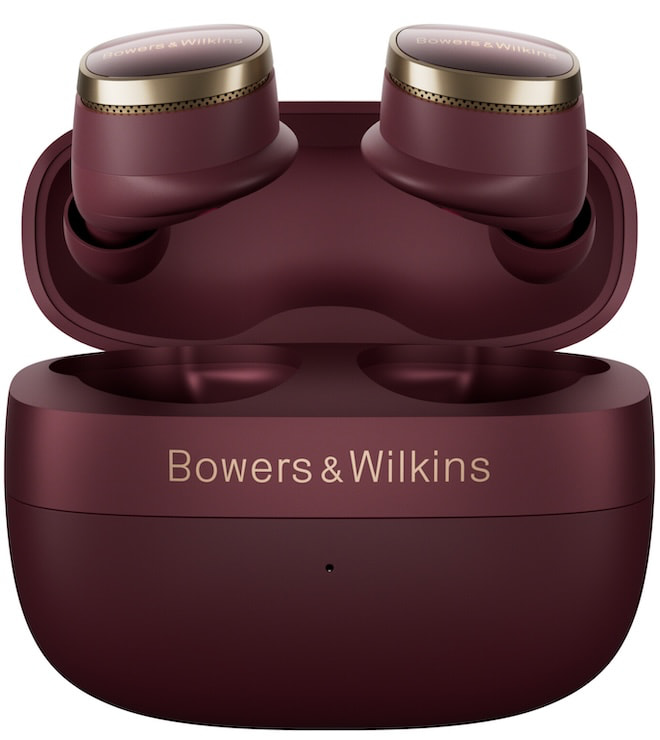 Bowers & Wilkins Pi8 Earbuds with Charging Case Dark Burgundy