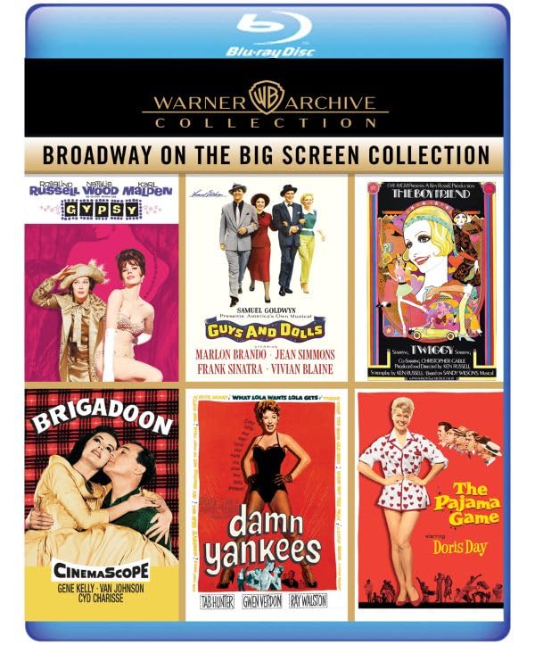 Broadway on the Big Screen Collection Blu-ray Disc