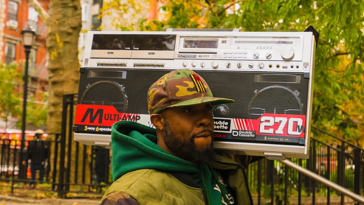 Bumpboxx BB-777 Boombox Revives the Sharp GF-777 for 2026 with Dual Tape Decks and Bluetooth Connectivity 
