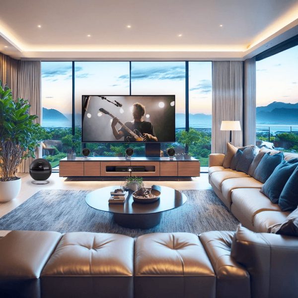 Cabasse PEARL THEATRE 5.1 Channel Speaker System Lifestyle in Black