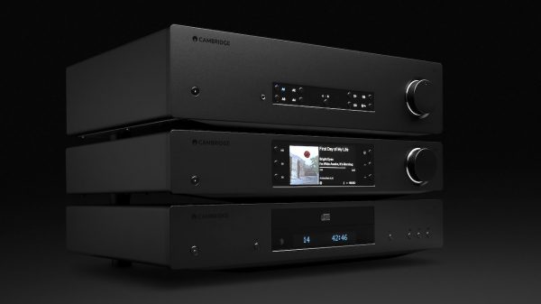 Cambridge Audio CX Series Hi-Fi Components in Black Stacked