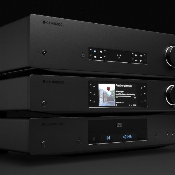 Cambridge Audio CX Series Hi-Fi Components in Black Stacked