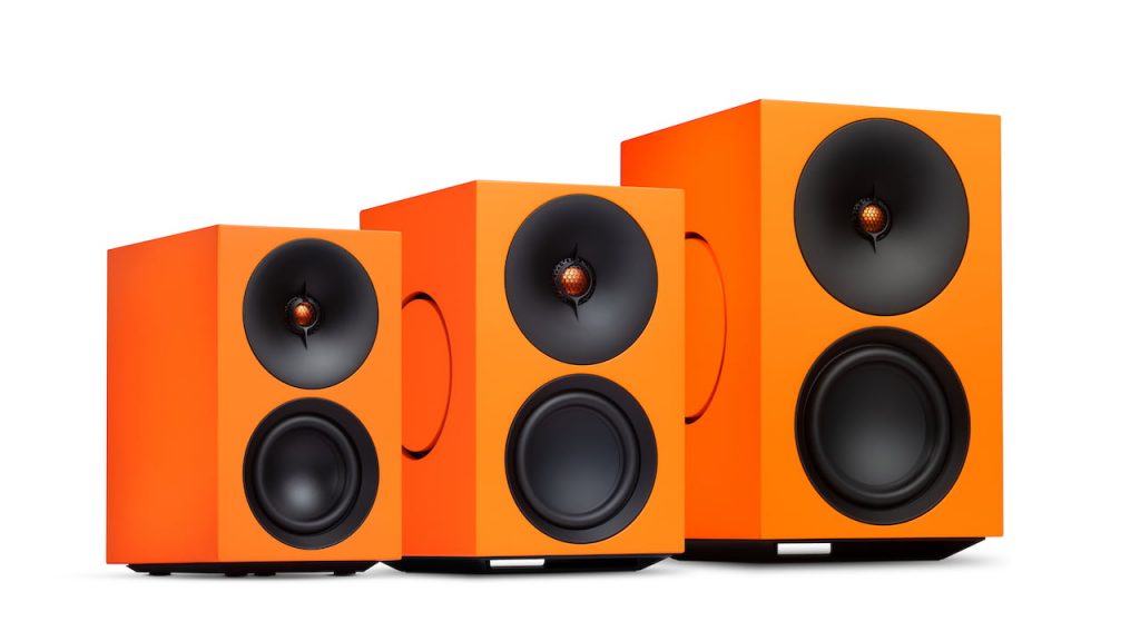 Cambridge Audio L/R S, L/R M, L/R X Active Wireless Speakers Orange