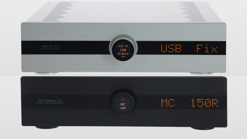 Canor Audio Asterion V3 Tube Phono Preamplifier and Verto D3 Tube DAC