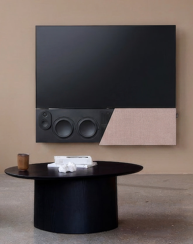 Canvas L Audiophile Soundbar Cutaway