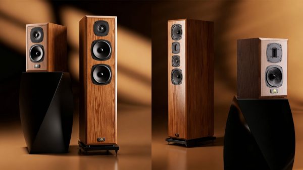 Castle Tintagel and Walmer Loudspeakers in Walnut