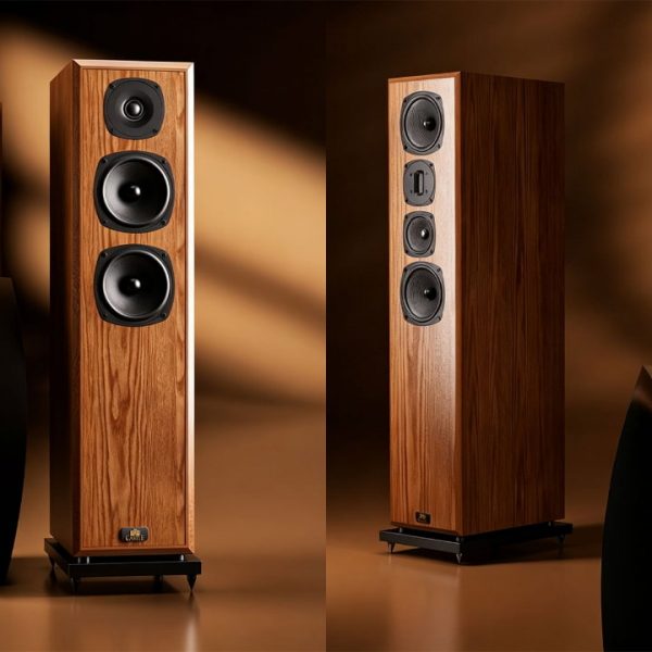 Castle Tintagel and Walmer Loudspeakers in Walnut