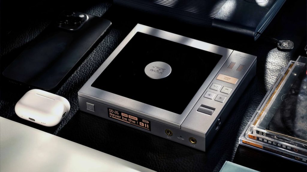 2026 Cayin CP6 portable CD Player with top closed