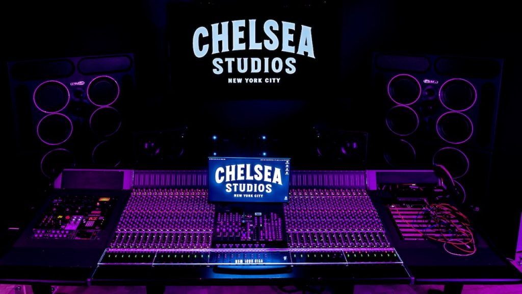 Chelsea Studio NYC Mixing Console