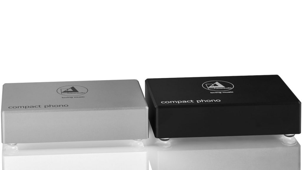 2026 Clearaudio Compact Phono in Silver and Black Front