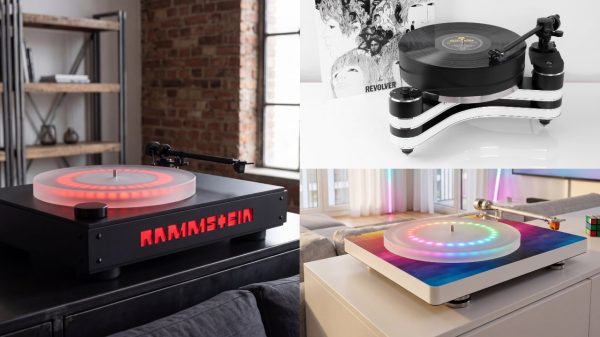 Clearaudio Rammstein, Innovation Revolver and GT Compass Turntabls