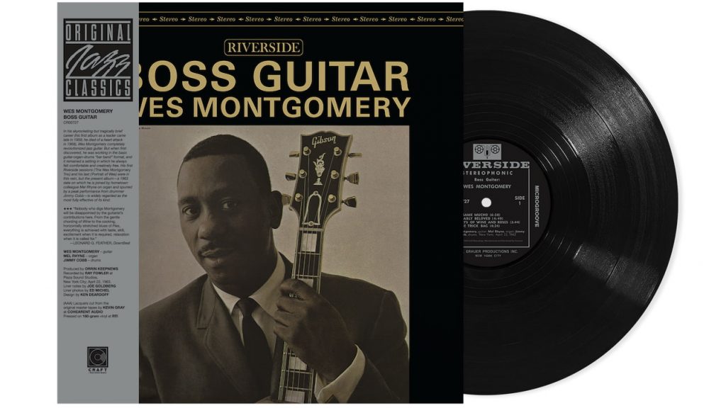 West Montgomery Boss Guitar Original Jazz Classics Vinyl Album Reissue