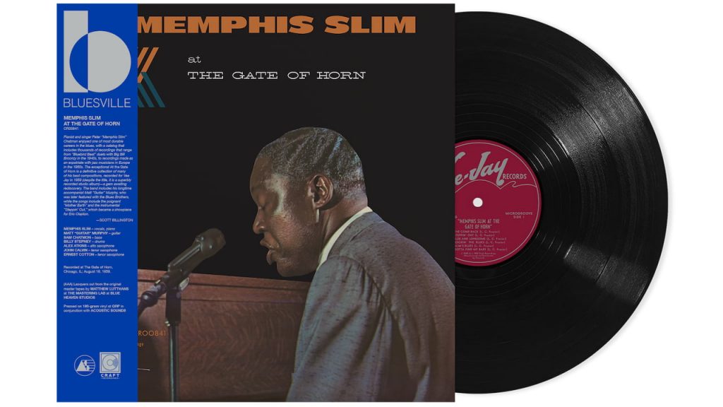 Memphis Slim - At The Gate Of Horn Bluesville Acoustic Sounds Series 180g LP Pack Shot