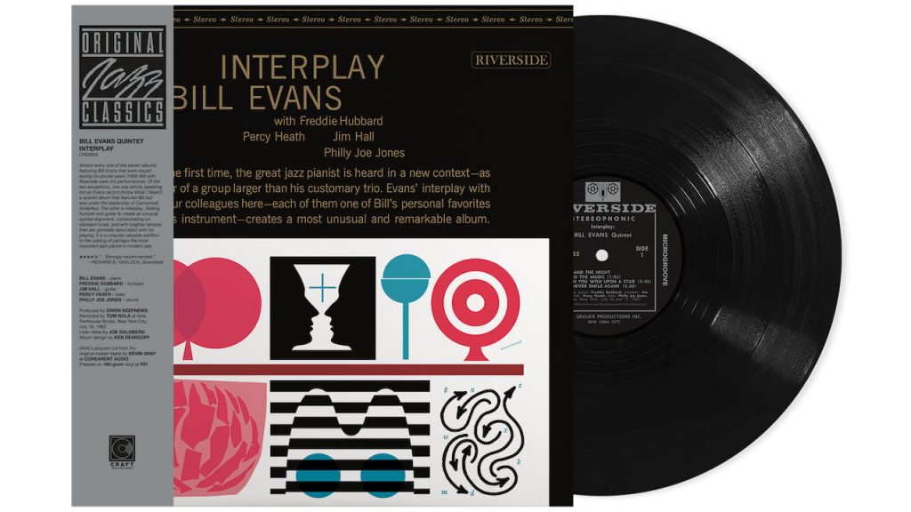 Bill Evans Interplay LP Vinyl Reissue