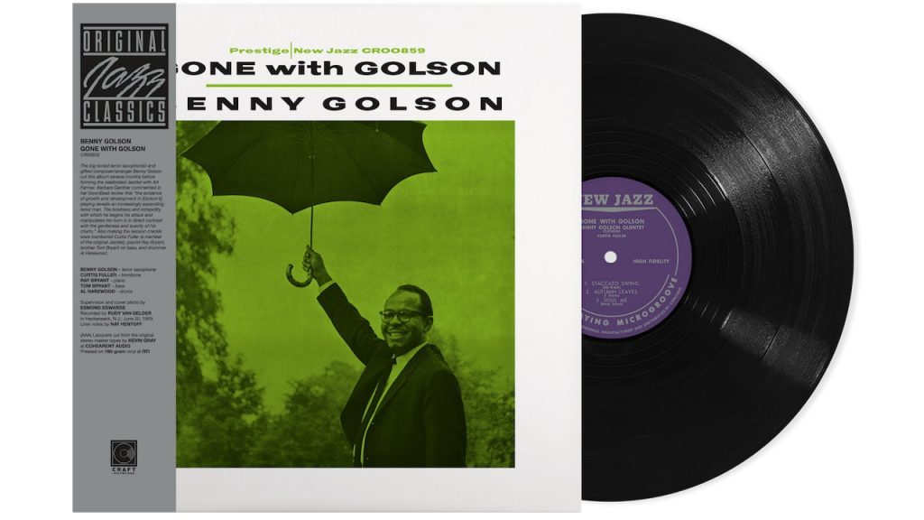 Benny Golson Gone With Golson LP