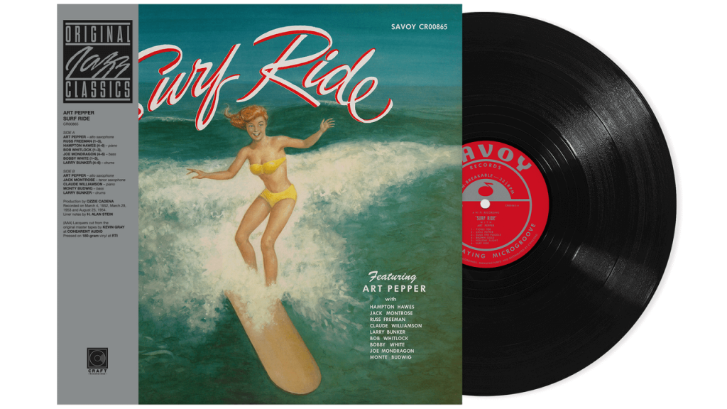 CR00865 Art Pepper Surf Ride Vinyl Reissue