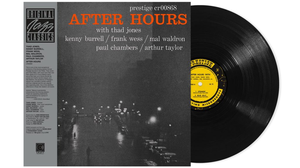 After Hours LP Craft Recordings Original Jazz Classics LP