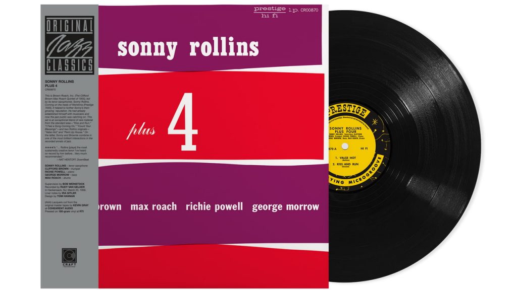 Sonny Rollins Plus 4 LP