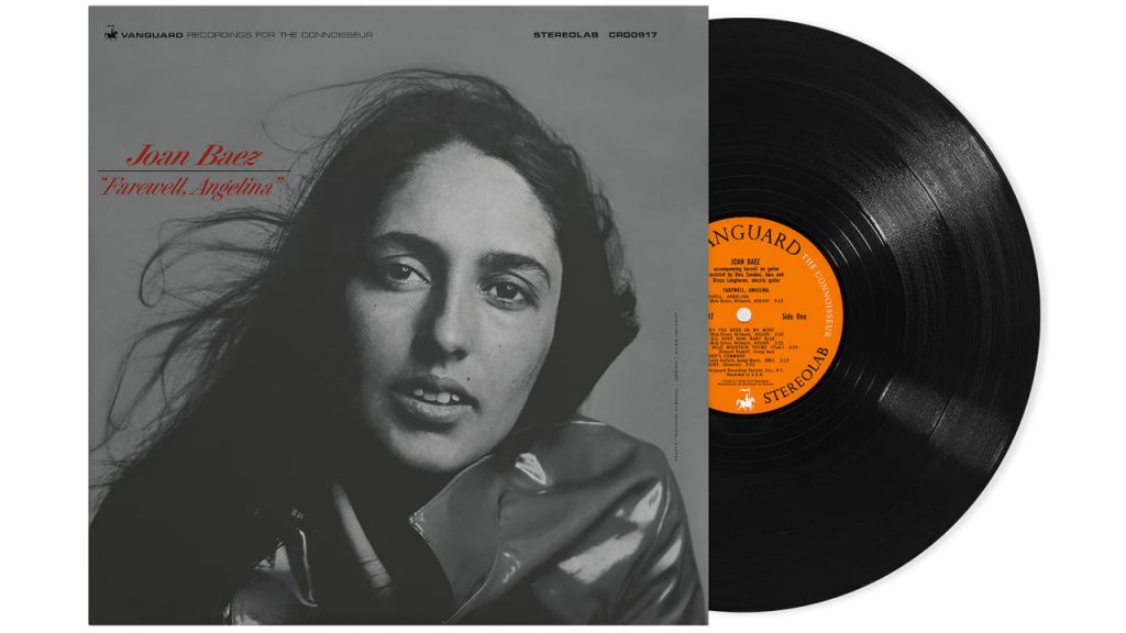 Joan Baez Farewell Angelina 60th Anniversary Vinyl Album Reissue