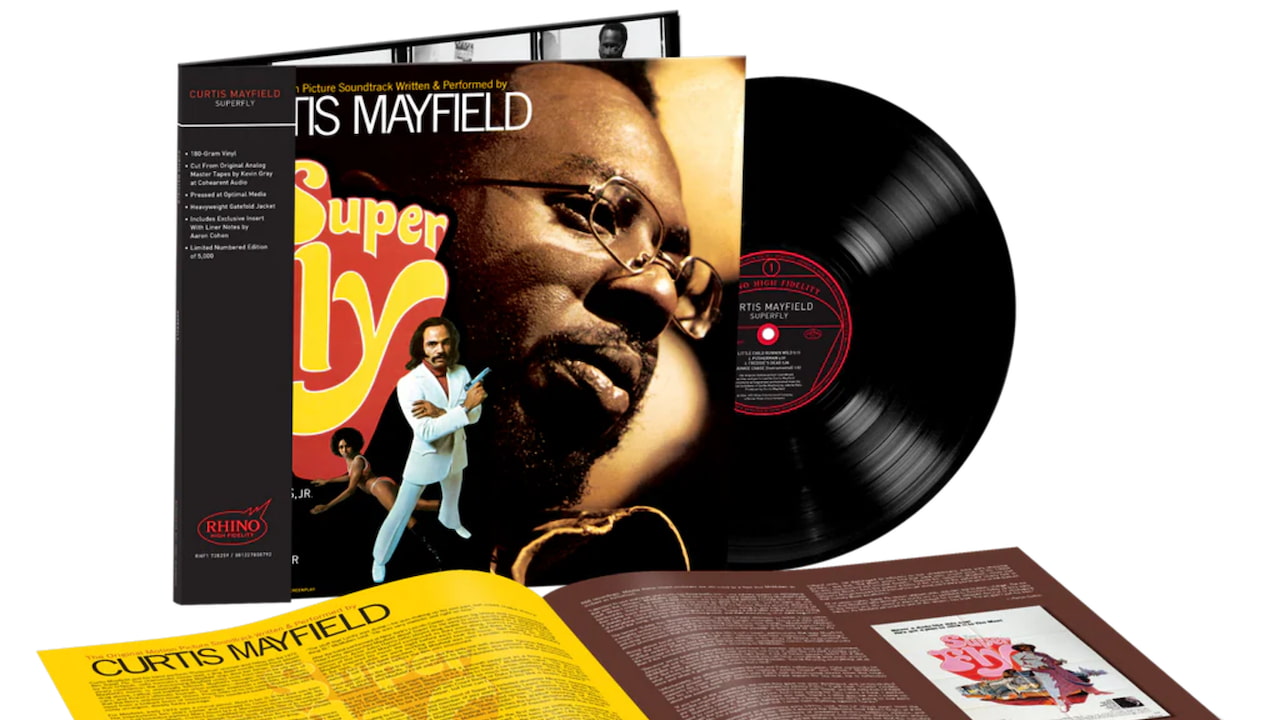 Curtis Mayfield Superfly Rhino High Fidelity LP