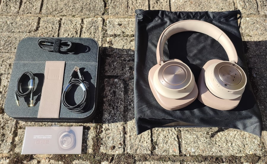DALI IO-12 Wireless ANC Headphones in Mocha Grey Accessories