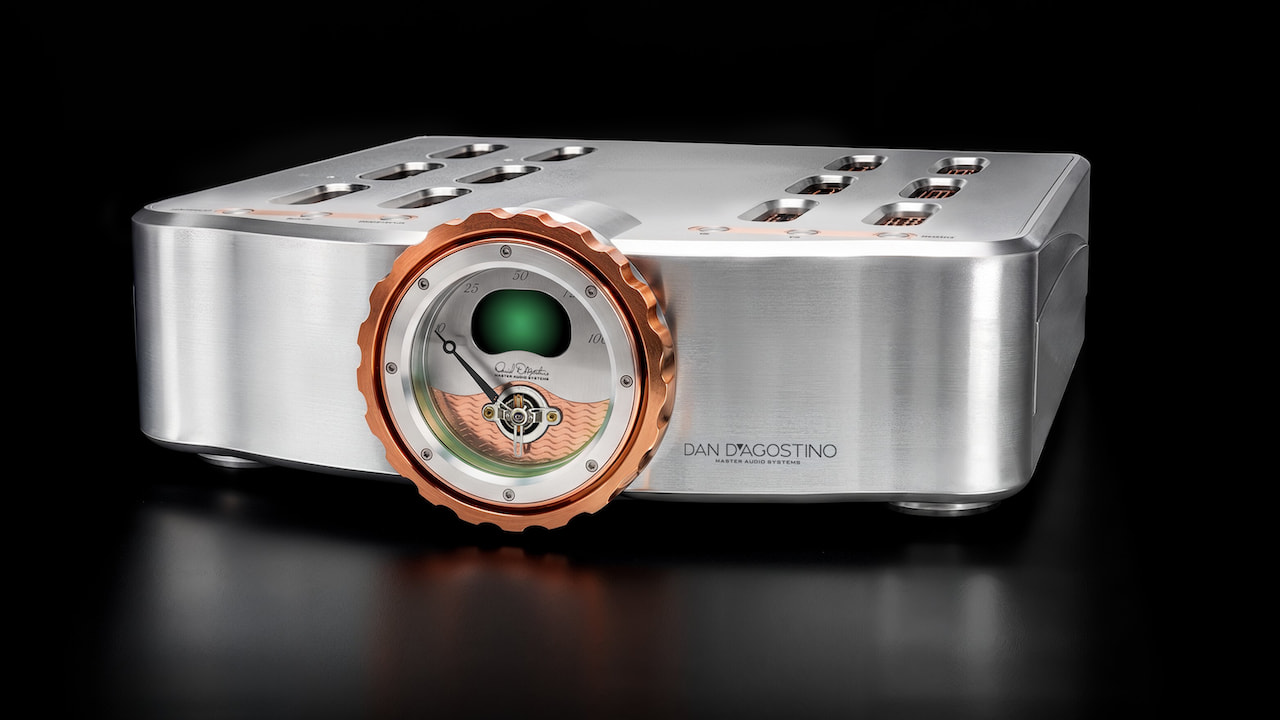 Dan D'Agostino Progression Neo Preamplifier Silver Angle