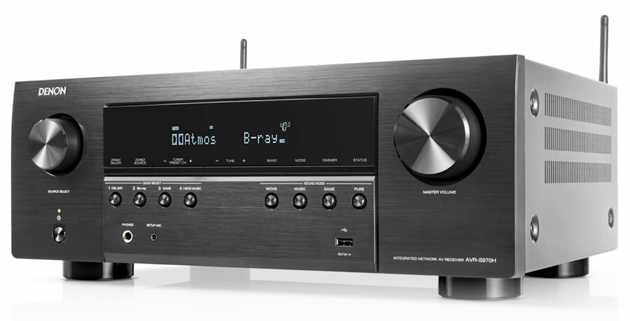 Denon AVR-S970H - Front Angle