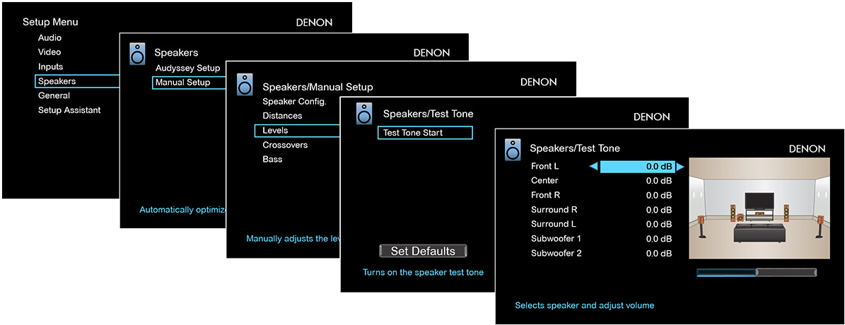 denon-avr-setup-menu
