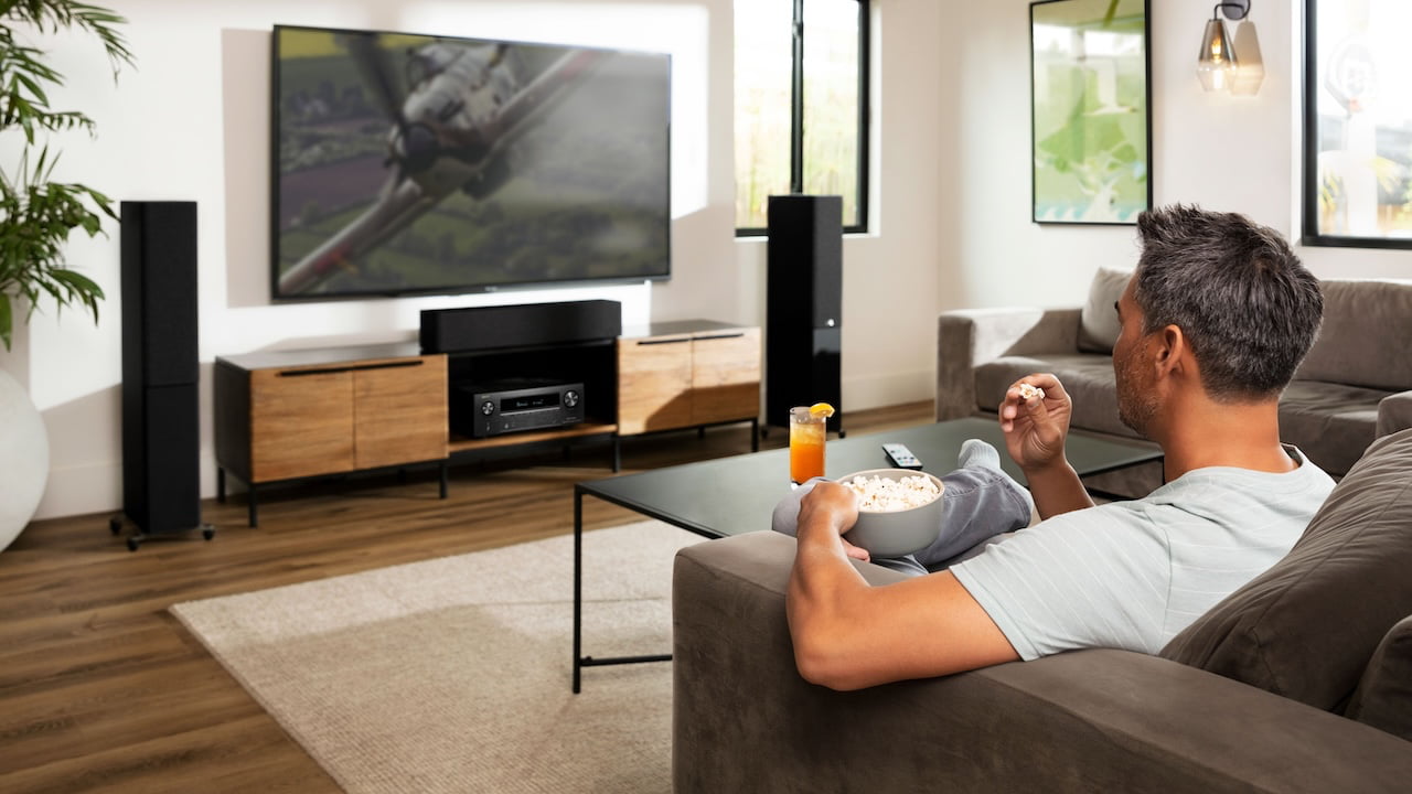 Denon AVR-X2800H A/V Receiver Home Theater Lifestyle