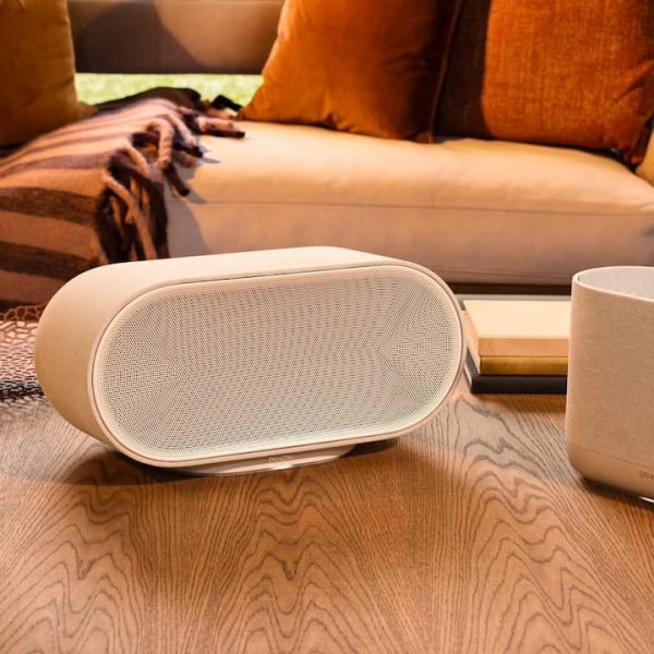Denon Home 200, 400 and 600 Wireless Speakers White Lifestyle